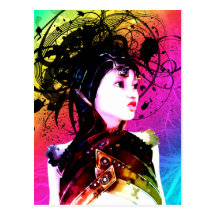 Creative Funk Industrial Surrealism Art Postcards