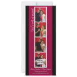 Creative Photo Booth Save the Date (Red & Black)