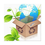 Creative Recycling 1  Stretched Canvas Print