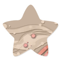 Creative reddish blossom special gift stickers