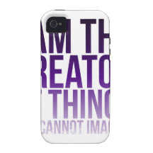 Creator of Unimaginable Things Case-Mate iPhone 4 Cases