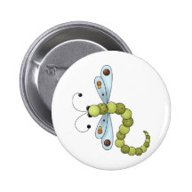 Creator's Canvas · Blue & Green Dragonfly Pin