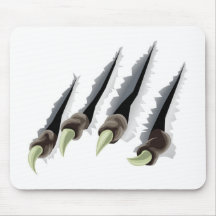 Creature claws tearing through background mousepad
