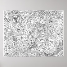 Creatures Print