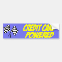 Credit Power Bumper Sticker