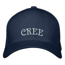 Cree Embroidered Baseball Cap First Nations Cap