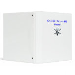 Creed Brotherhood MC Support Notebook 3 Ring Binder