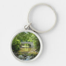 Creek In Cincinnati Keychain