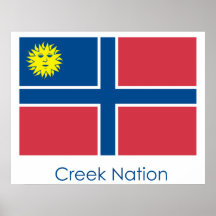 Creek Nation Poster