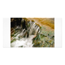 Creek photo card