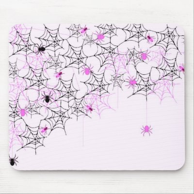 Creep...with a touch of Pink Mousepad by LittleNook