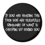 Creeping up refrigerator magnets