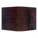 Creepy, Bloody, Get Out Halloween Binder