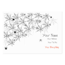 Creepy Business Card Template