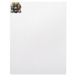 Creepy Candy Corn Creepies Letterhead Template