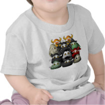 Creepy Candy Corn Creepies Tee Shirts
