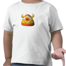 Creepy Candy Corn Cute Monster Tshirt
