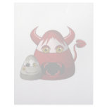 Creepy Candy Corn Devil And Zombie Personalized Letterhead