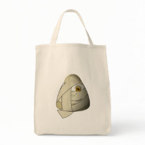 Creepy Candy Corn Mummy Tote Bag