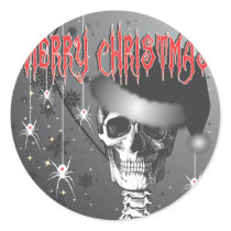 Creepy Christmas Sticker