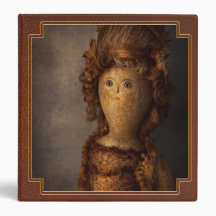 Creepy - Doll - Matilda 3 Ring Binders
