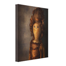 Creepy - Doll - Matilda Gallery Wrapped Canvas