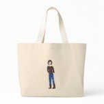 Creepy Evil Bunny Tote Bag