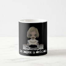 Creepy Girl Coffee Mug