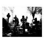 Creepy Gothic Graveyard Postcards