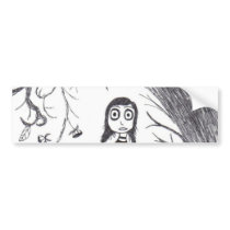 Creepy Halloween Bumper Stickers