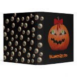 Creepy Halloween Jack O' Lantern Binder