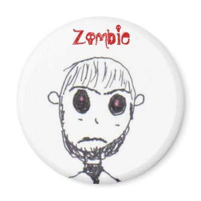 Creepy Halloween Refrigerator Magnets by loudesigns