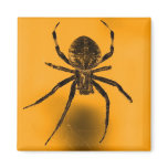 Creepy Halloween Spider Magnet