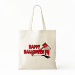 Creepy Halloween treat bag