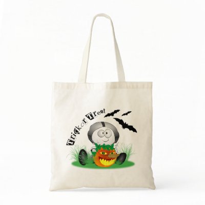 Creepy Jack-o-Lantern Bag by ChiaPetRescue