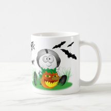 Creepy Jack-o-Lantern Mug