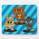 Creepy Kritterz Trio mousepads