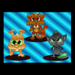 Creepy Kritterz Trio posters