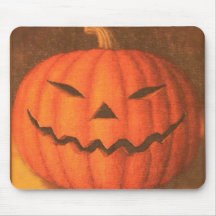 Creepy Pumpkin Mousepads