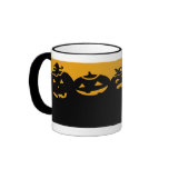 creepy pumpkin mug