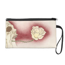 Creepy Rose Wristlet