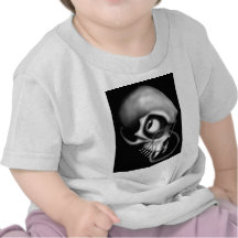 Creepy Skull Tee Shirts