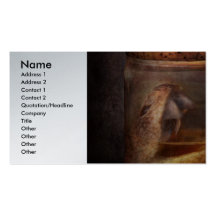 Creepy - Tonight we eat snake Business Cards