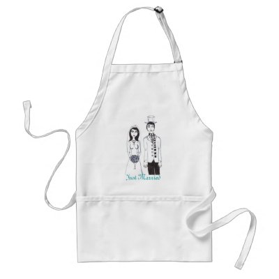 Creepy Wedding Aprons by loudesigns