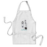 Creepy Wedding aprons