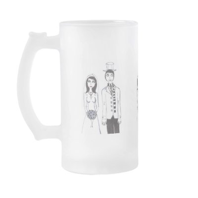 Creepy Wedding Coffee Mug by loudesigns
