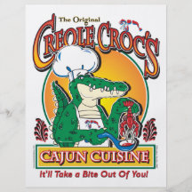 CREOLE-CROC FLYER DESIGN
