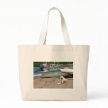 Creole dog tote bags
