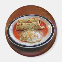 Crêpes and Egg ~ magnet