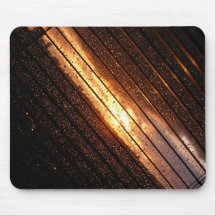 Crépuscule pluvieux tapis de souris
